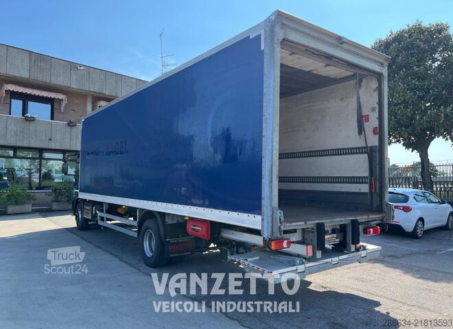 Camion avec caisse et hayon élévateur hydraulique IVECO EUROCARGO 160E25