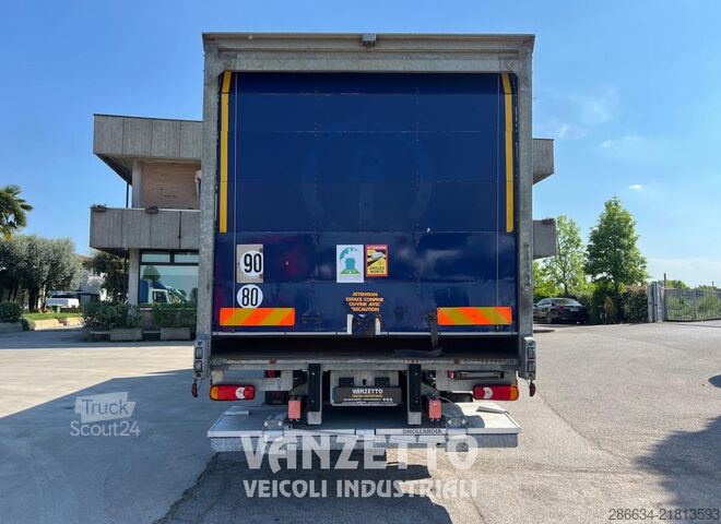 Camion avec caisse et hayon élévateur hydraulique IVECO EUROCARGO 160E25