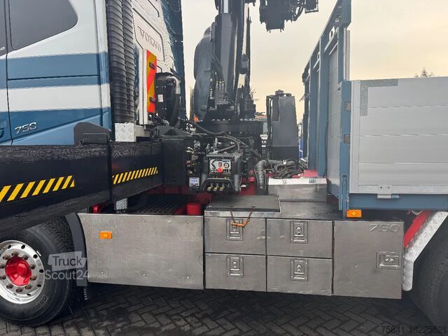 Автокран Volvo FH 16.750 8x4 HIAB 638 E-8 + JIB 150X-6