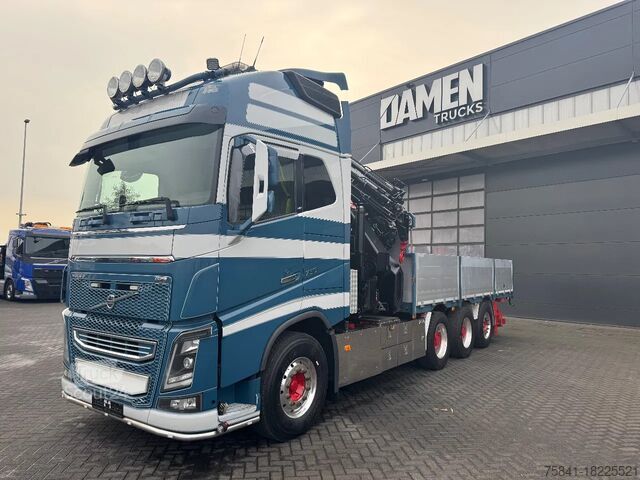 Автокран Volvo FH 16.750 8x4 HIAB 638 E-8 + JIB 150X-6