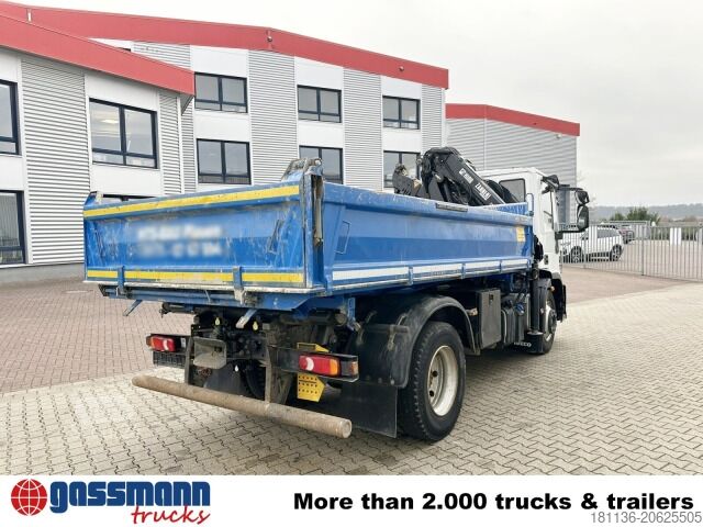 Tovornjak prekucnik Iveco EuroCargo ML140E25K 4x2, EEV, Kran Hiab 077E-4