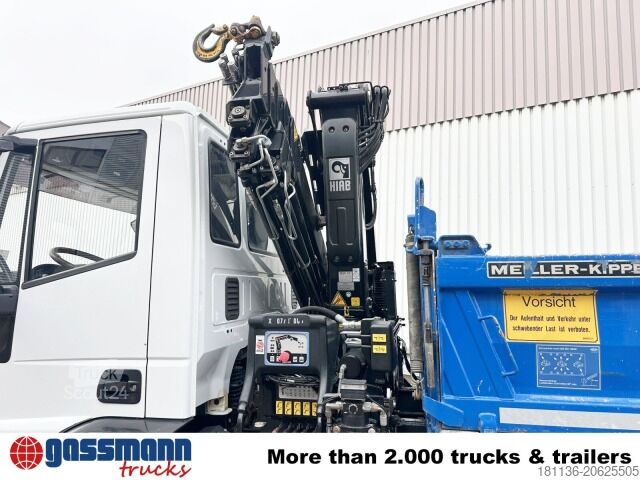 Tovornjak prekucnik Iveco EuroCargo ML140E25K 4x2, EEV, Kran Hiab 077E-4