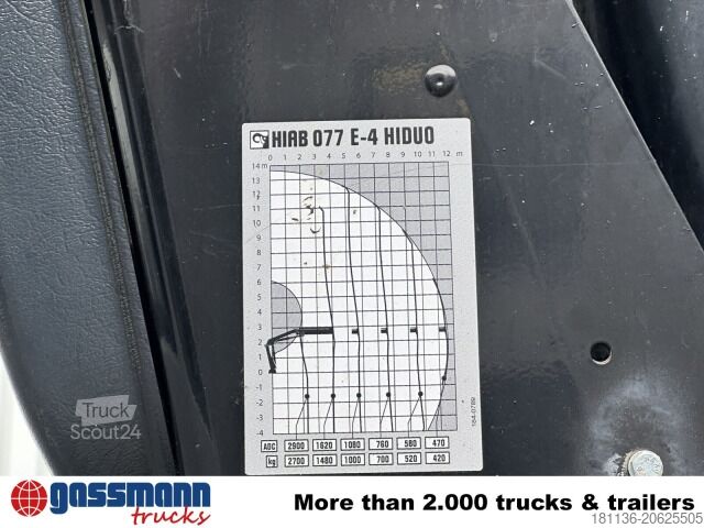 Tovornjak prekucnik Iveco EuroCargo ML140E25K 4x2, EEV, Kran Hiab 077E-4