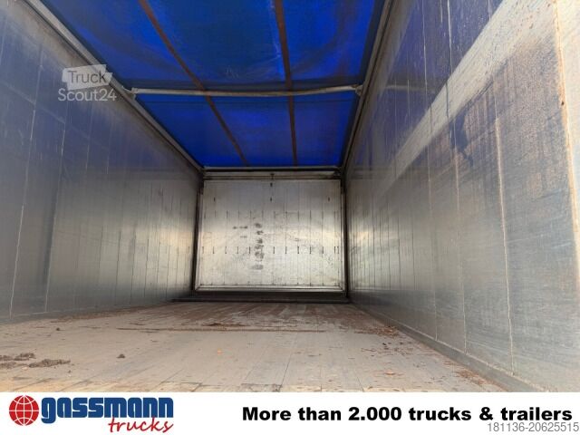 Sandučar kamion Schubbodenaufbau mit Plane ca 29m³, Funk