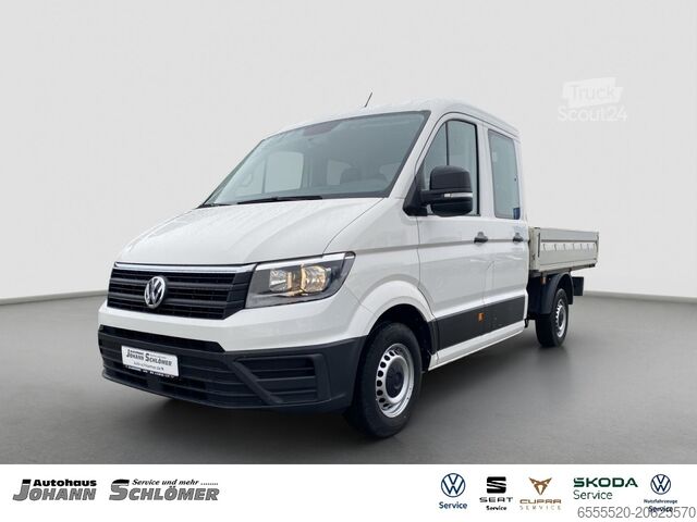 Furgão pick-up VW Crafter 35 2.0 TDI Pritsche DOKA L2 NAVI AHK KLIMA TEMPOMAT
