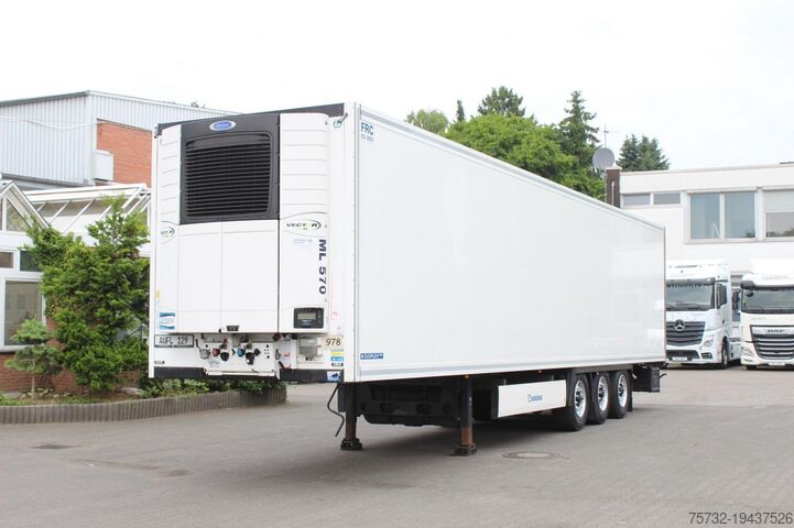 Oplegger Krone CV 1950 MT Bi-Temp Doppelstock Blumen Aluboden