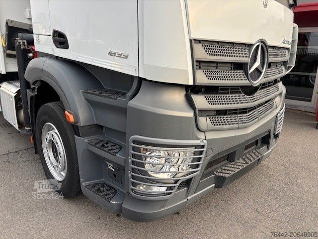 Żuraw samochodowy MERCEDES-BENZ AROCS 1833L-PALFINGER PK14501 KRAN/FUNK/PRITSCHE