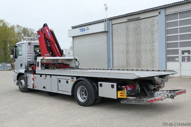 Evakuators MAN 18.290 TGM BL 4x2, Kran, Seilwinde, Brille, Funk