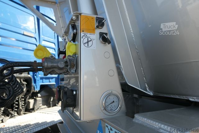Semirremolque volquete BENALU Agriliner FL 9150, Alu, 52m³, Kombitür, Rüttler