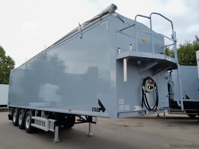 Semitrailer med walking floor STAS farmSTAR 60,4 cbm