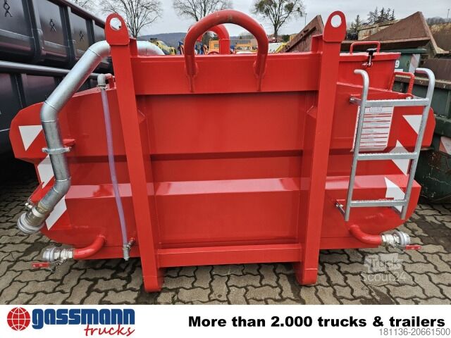 Ruloninis konteineris Wassertank-Abrollbehälter ca. 10.000L