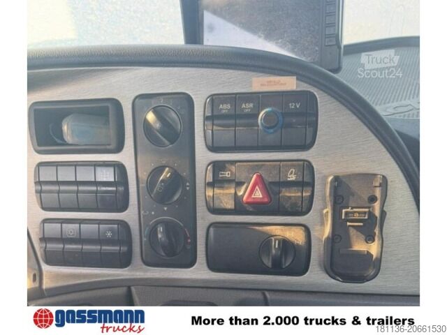 Sklápač Mercedes-Benz Actros 3341 K 6x4, Bormatik links, Heckkran Penz