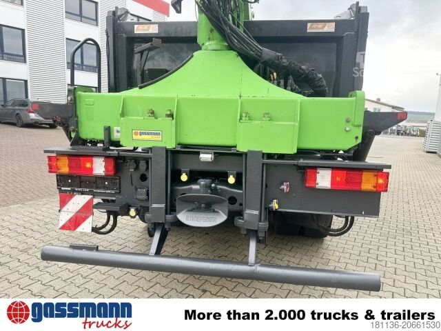 Sklápač Mercedes-Benz Actros 3341 K 6x4, Bormatik links, Heckkran Penz