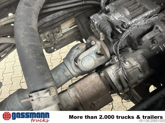 Sklápač Mercedes-Benz Actros 3341 K 6x4, Bormatik links, Heckkran Penz