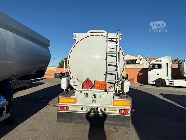 Ημιρυμουλκούμενο βυτιοφόρο CITERNE CARBURANT 41000 LITRES 39 T