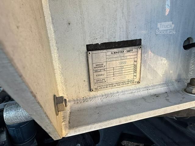 Ημιρυμουλκούμενο βυτιοφόρο CITERNE CARBURANT 41000 LITRES 39 T