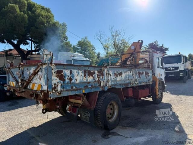 Camião porta-contentores de gancho Iveco UNIC 175-24 BI-BENNE GRUE