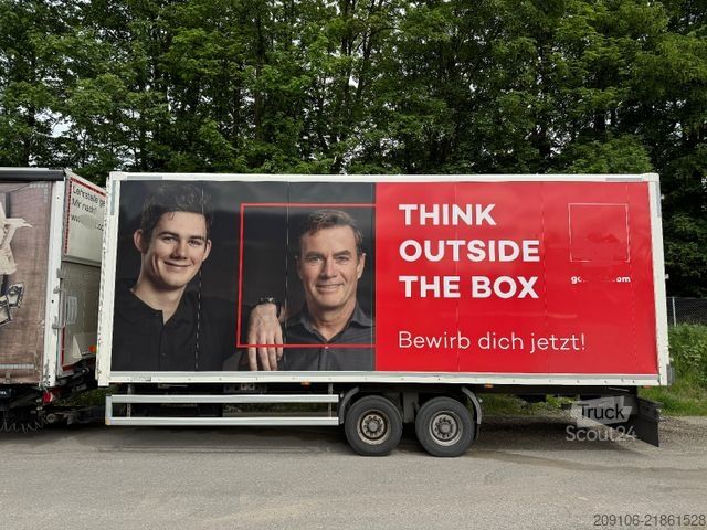 Skaptilhenger ACKERMANN-FRUEHAUF Z LA F11,9/7,9E Koffer Durchladesystem