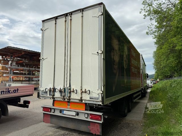 Skaptilhenger ACKERMANN-FRUEHAUF Z LA F11,9/7,9E Koffer Durchladesystem