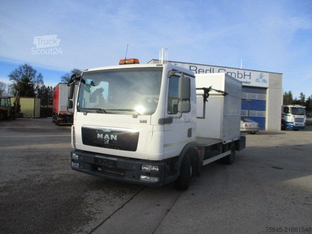 Autocisternă de vidanjare MAN TGL 8.180 Fäkalienwagen, WC, TOI TOI