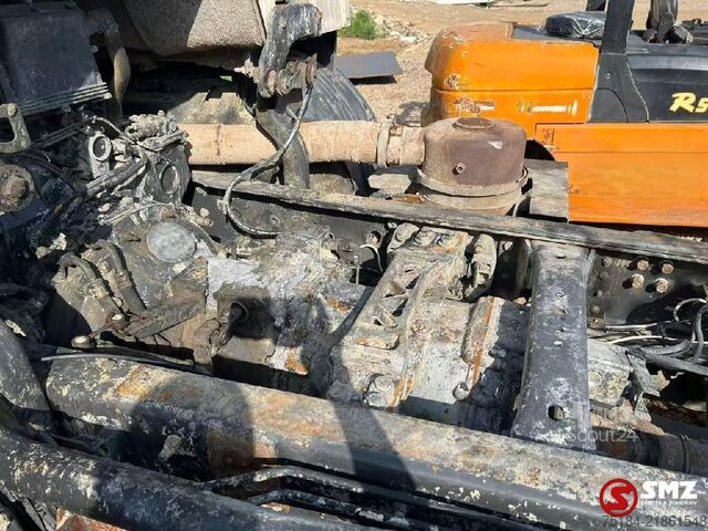 Chassis med førerhus Scania P 420 8x4 lames steel big axles