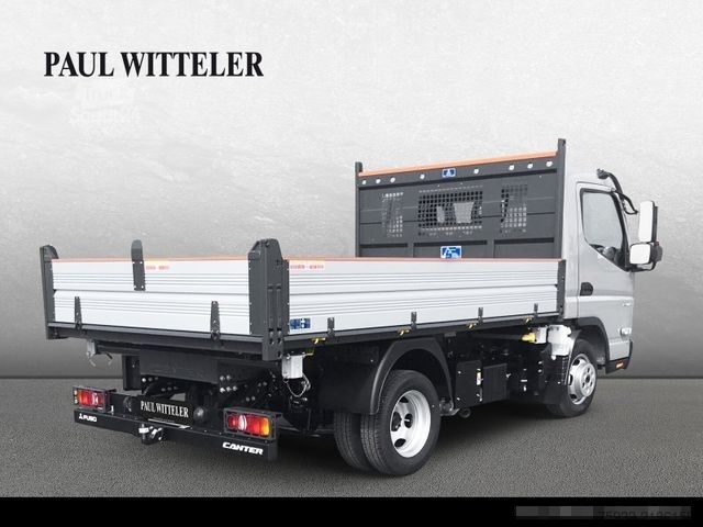 Transporter mit Kipper FUSO Canter 3C15 Dreiseitenkipper AHK 3,5t/Klima/grau