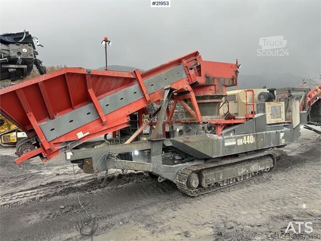 Nuolaužų smulkintuvas Sandvik UH440i Spindle. SEE VIDEO.