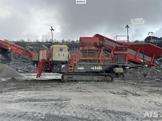 Nuolaužų smulkintuvas Sandvik UH440i Spindle. SEE VIDEO.
