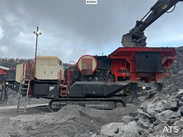Avfallsknuser Sandvik UJ440i Jaw Crusher – SEE VIDEO