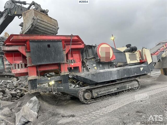 Avfallsknuser Sandvik UJ440i Jaw Crusher – SEE VIDEO