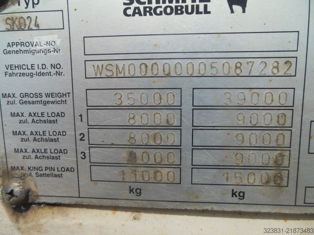 Рефрижераторный полуприцеп SCHMITZ CARGOBULL SKO 24, TRENNWAND,ZWEIFERDAMPFER,CARRIER MAXIMA