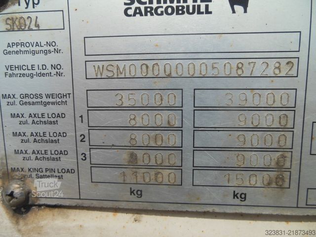 Рефрижераторный полуприцеп SCHMITZ CARGOBULL SKO 24, TRENNWAND,ZWEIFERDAMPFER,CARRIER MAXIMA