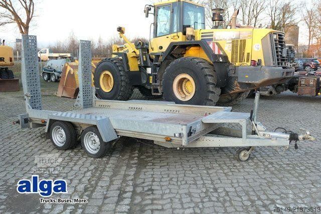 Žemagrindė platforma priekaba STEMA Stema BMAT, Rampen, Tandem, Verzinkt, 3.600mm