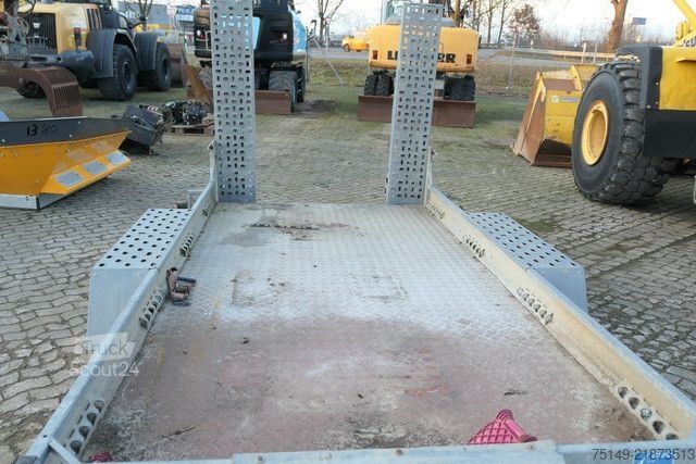 Žemagrindė platforma priekaba STEMA Stema BMAT, Rampen, Tandem, Verzinkt, 3.600mm