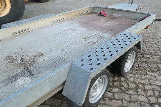 Remorque porte-engins surbaissée STEMA Stema BMAT, Rampen, Tandem, Verzinkt, 3.600mm