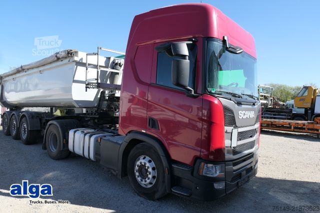 Standard dragbil SCANIA R 410 4x2, Retarder, Hydr., Alu-Felgen, Klima