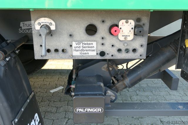 Dėžinė puspriekabė SPIER SGL 290, LBW 3,0to., SAF, 11.100mm lang, Luftfe.