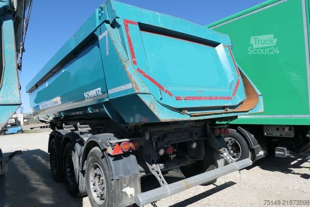 Savivartis puspriekabė SCHMITZ CARGOBULL SKI 24 SL 7.2, Stahl, 25m³, Schütte, Luft-Lift