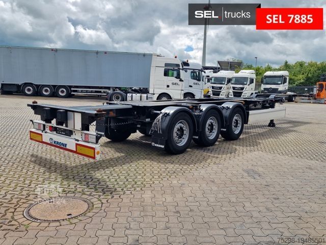 Wissellaadbak oplegger KRONE SD / Teleskop / Liftachse