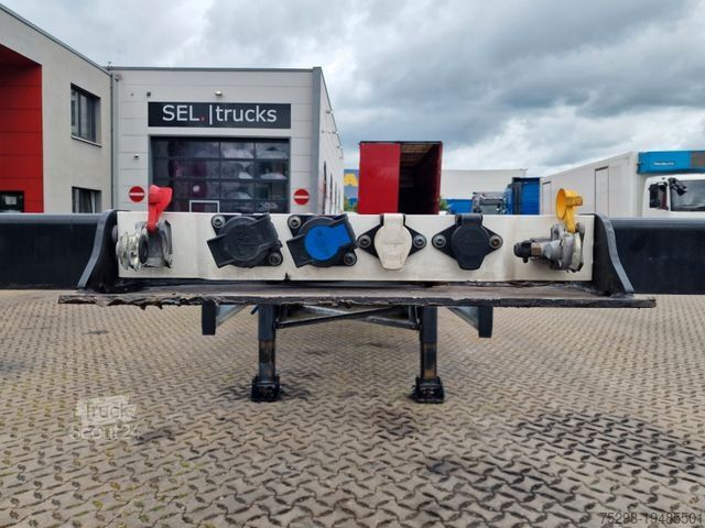 Wissellaadbak oplegger KRONE SD / Teleskop / Liftachse