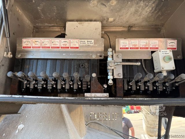 Semirimorchio Mixer De Buf BM 12-36-2SPR m/ belt Theam TSR15