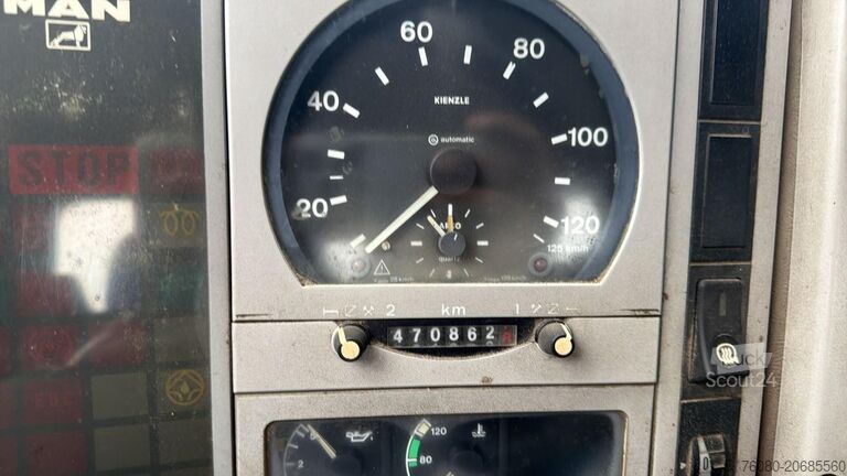 Alváz vezetőfülkével MAN 26.364 (STEEL SUSP. / LAMES / BIG AXLE / MANUAL...