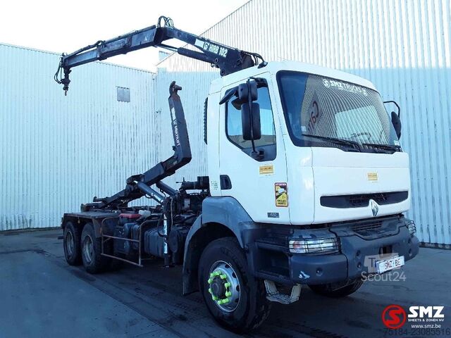  Renault Kerax 420 Hiab 102+remote 6x6