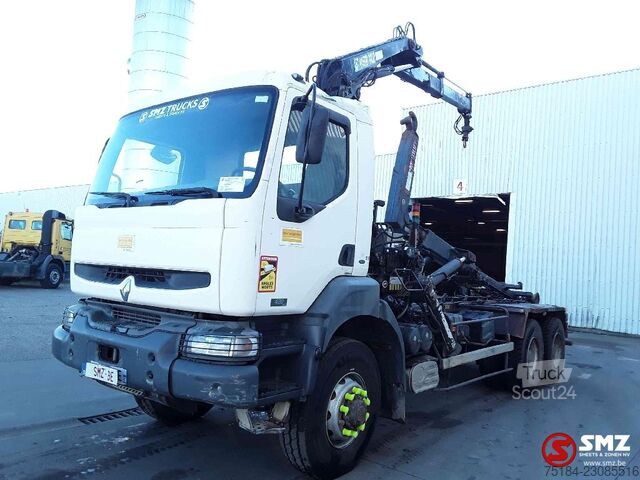  Renault Kerax 420 Hiab 102+remote 6x6