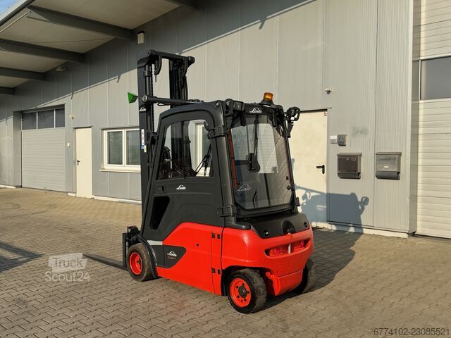 Elektrikli 4 tekerlekli Linde E20PL-386-02 + Ladegerät 3775 --EK
