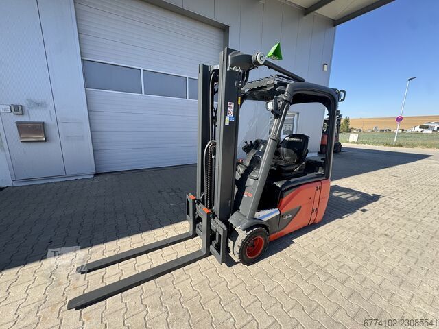 Электрический трехколесный погрузчик Linde E18  + Ladegerät NEU 4850--EK