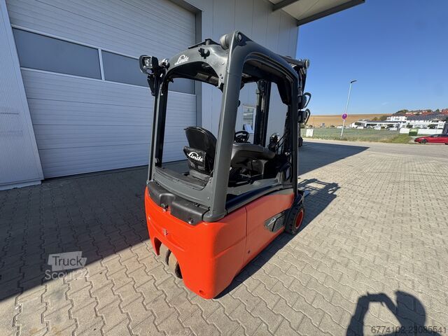 Электрический трехколесный погрузчик Linde E18  + Ladegerät NEU 4850--EK