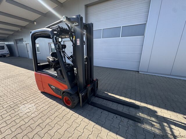 Электрический трехколесный погрузчик Linde E18  + Ladegerät NEU 4850--EK