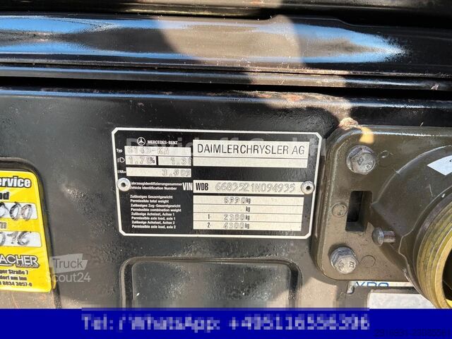 Furgone a tetto alto MERCEDES-BENZ Nr.288 Vario 614D / Diff. Sperre