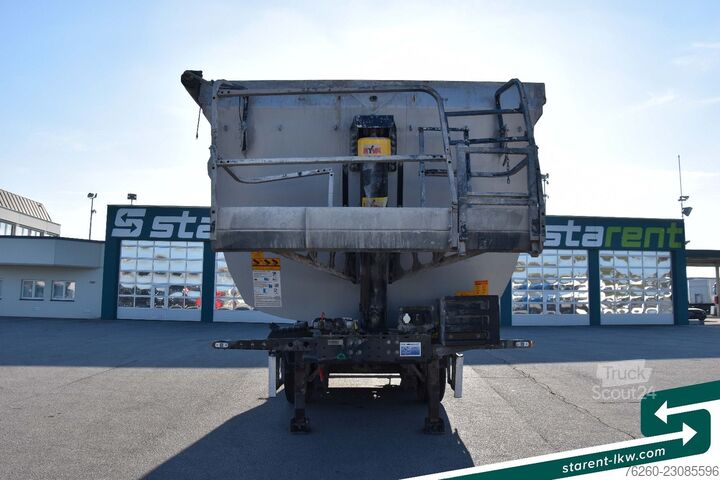Polpriklopnik kiper WIELTON 3-Achs Kipper 33m³ HARDOX Liftachse